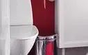 巧妙收纳坐便器周围(图)