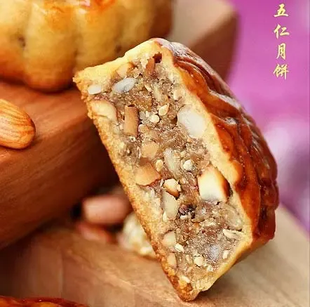 五仁月饼图片