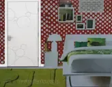 ��Ʒľ�Ű�ɫ������TA-123(6��������)