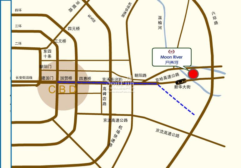 东部高端居住区月亮河公园 领衔京城公园地产图片