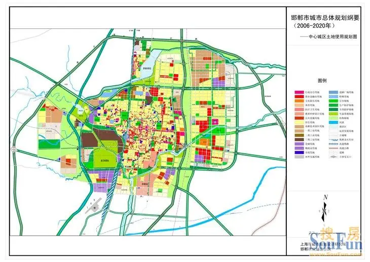 邯郸市2009年城市规划