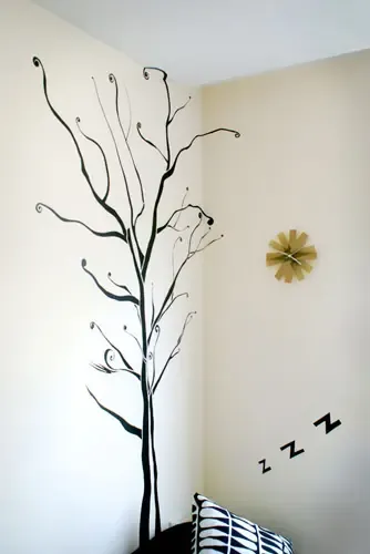 时尚装修教程教你绘制墙体彩绘打造个性家居-