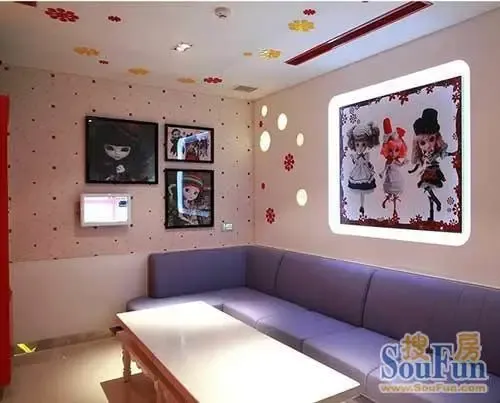 超级可爱的练歌房