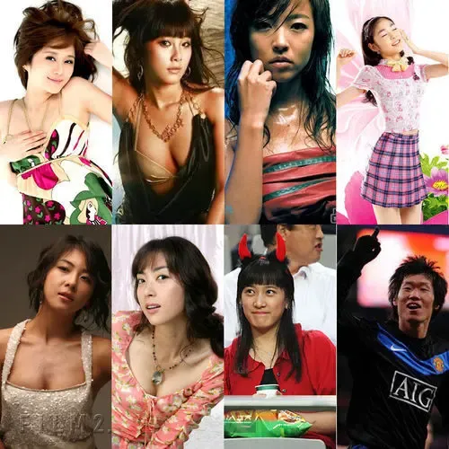 朴智星7大艳星绯闻女友 曼联亚洲王不输c罗(图