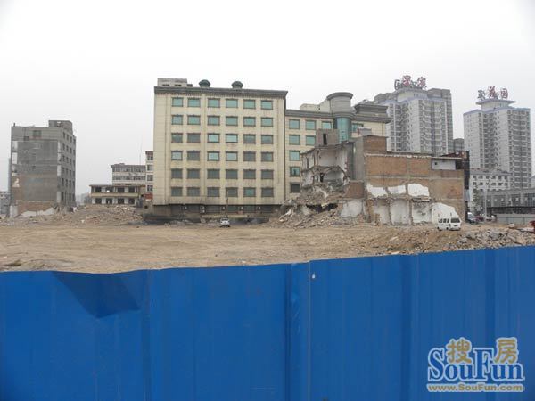 杨家堡拆迁最新进度 7月7日工地实景图片
