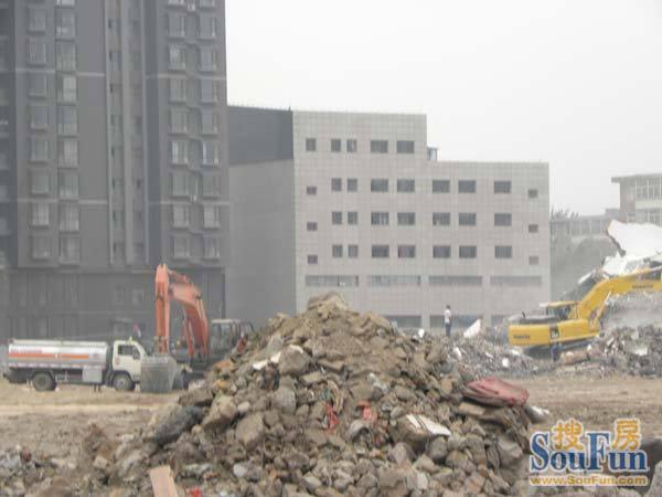 杨家堡拆迁最新进度 7月7日工地实景图片