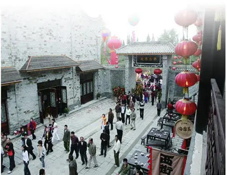 哈尔滨关东古巷图片