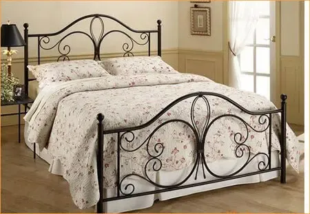 8款浪漫铁艺床 不同风格"妆"点甜蜜之家(组图) -家居快讯-北京搜房装修家居网