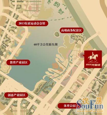 团泊新城区域规划图