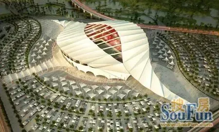 卡塔尔2022世界杯场馆设计方案 近乎疯狂烧钱