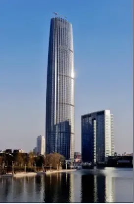 第一批企业客户与天津第一高楼