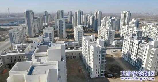 天津滨海塘沽西部新城一期还迁房具备入住条件