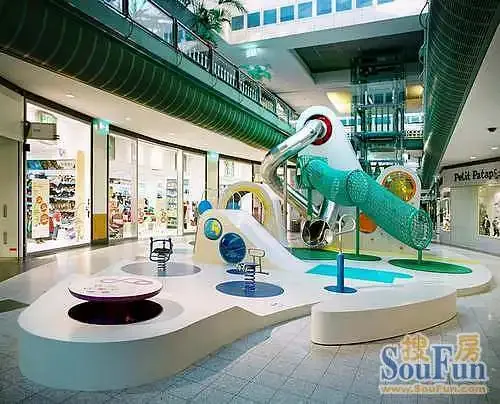 dass工作室的室内游乐场norteshopping设计