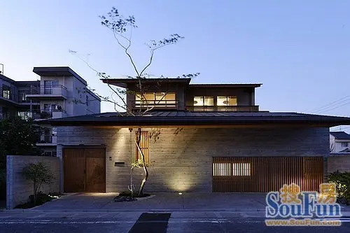 住宅内的阳光情话,日本住宅设计