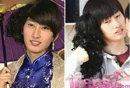 李东海金在中李弘基 男扮女装谁会更撩人(组图) 