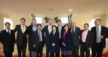 洛克菲勒财团及纳斯达克商务代表考察卓达项目