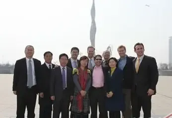 洛克菲勒财团及纳斯达克商务代表考察卓达项目