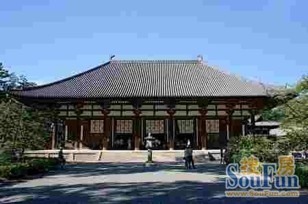 宗教建筑奈良东大寺日本8世纪寺庙代表建筑-设