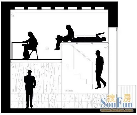西班牙34平米紧凑型住宅改造,极简住宅的潮流