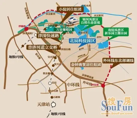 北部新区确立】; 北部新区; 此外并规划了此次规划对天津城市化进程有