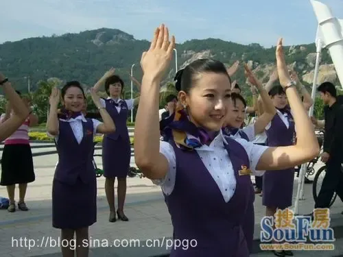 看中国十大最美<em>空姐</em>们家居照