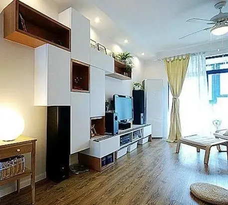 时尚简约风格家装案例 八万多装修奥兰多似时