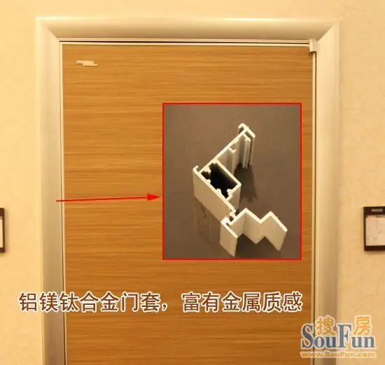 门套:铝镁钛合金