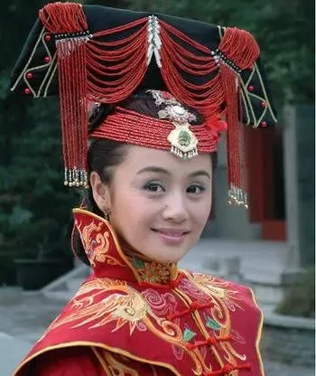 曹颖古装新娘照