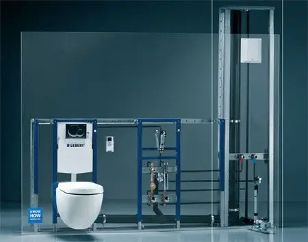 你所未见的卫浴革命 吉博力同层排水系统装备