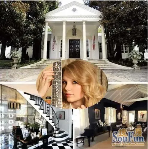 swift在美国纳什维尔的250万美元豪宅