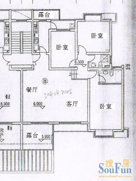 天山水榭花都户型图