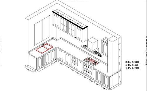 厨房三维立体设计图