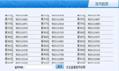 摇号现场视频直播,摇号号码的公示以及摇号结果