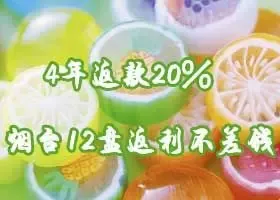 4年返款20% 烟台12盘返利“不差钱”