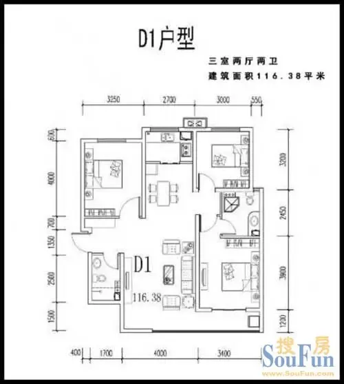 瑞城116平三居装修解决方案 简约而不失奢华(组图) 瑞城116平三居装修解决方案 简约而不失奢华(组图)