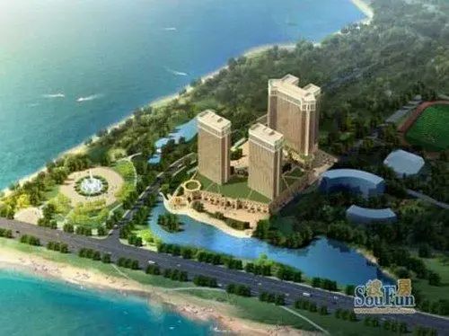 中盛国际海景酒店鸟瞰图