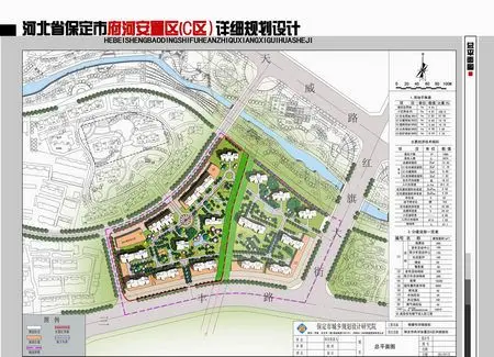 保定府河安置区(c区)详细规划设计批后公布
