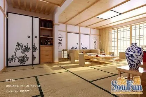 日式韩式风格三居室装修大pk