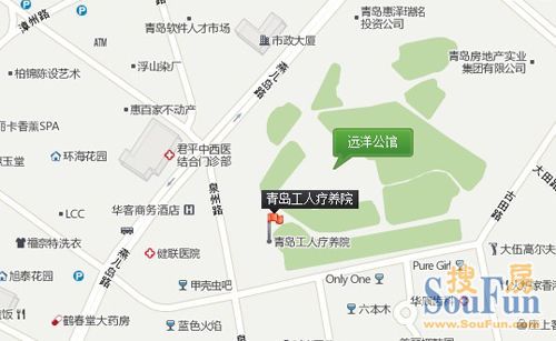 "青岛地王"地块上要建疗养院