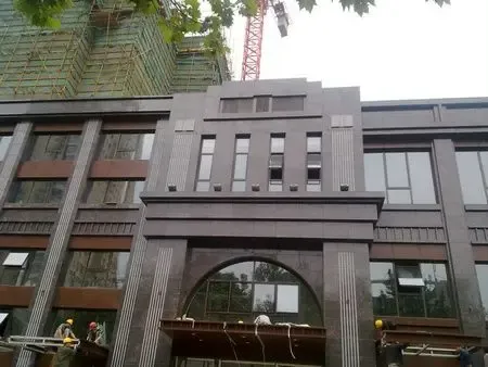 上海滩华府最新工程进度播报 售楼部即将开放