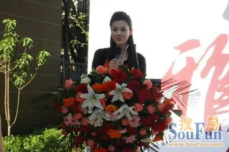 暨中央悦城园林开放名流之夜华丽上映; 浙江中茂园林; 领导致辞