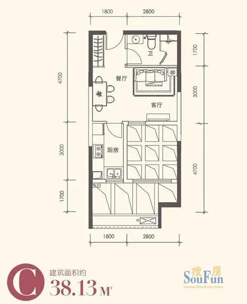 金大地1912新青年公寓7月28日将推 最新户型揭秘
