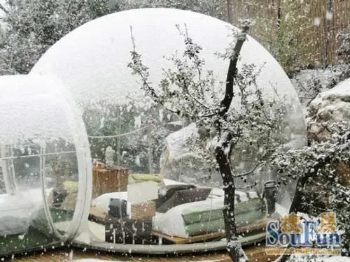 气泡旅馆:透明的世界 -家居快讯-北京搜房装修