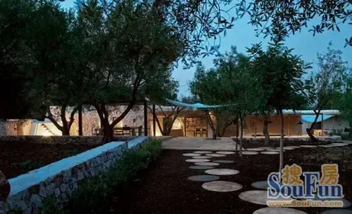 融入景观的意大利乡村风格建筑 老房屋换新颜