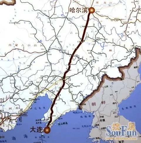 哈大高铁开通图片