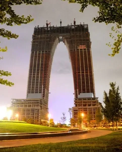 北京钉子塔图片