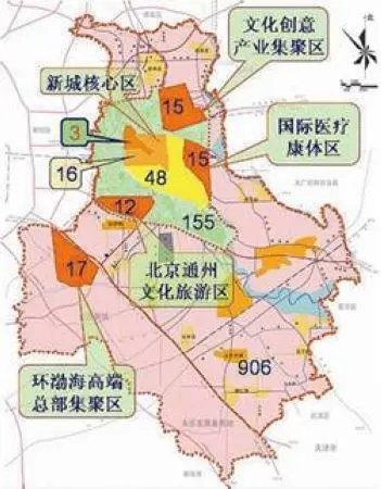 媲美国贸的彩虹之门,大运河森林公园落成,中国人民大学及北京电影学院图片