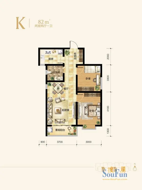 雍和慢城户型图