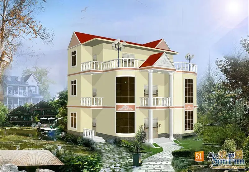 农村三层房屋设计图