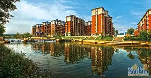 金海温泉小镇 实景图